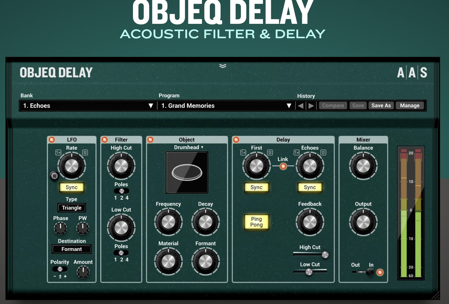 AAS Applied Acoustics Systems Objeq Delay